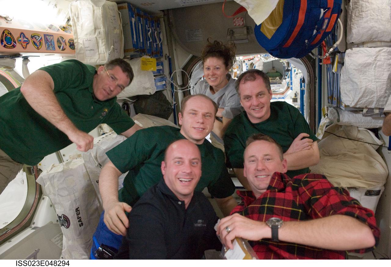 Crewmembers in Node 1