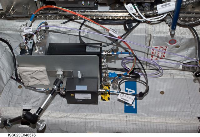 NASA image: Documentation of ERNObox Installation in Columbus