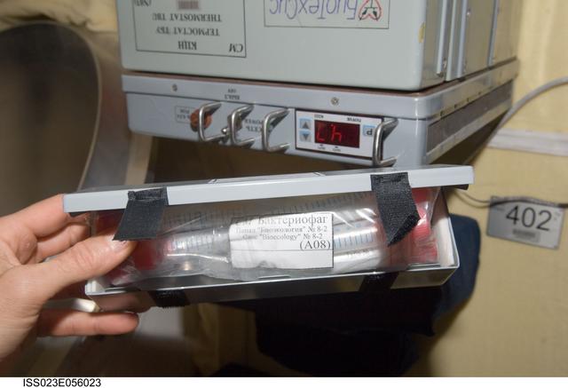 NASA image: BTKh-41/Bacteriophage Experiment Hardware