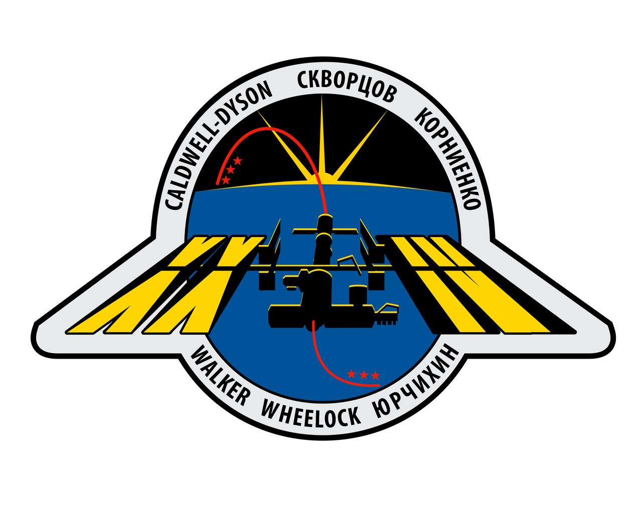 ISS024-S-001 (January 2010) --- Science and Exploration are the cornerstones of NASA?s mission onboard the International Space Station (ISS).  This emblem signifies the dawn of a new era in our program?s history.  With each new expedition, as we approach assembly complete, our focus shifts toward the research nature of this world-class facility.  Prominently placed in the foreground, the ISS silhouette leads the horizon.  Each ray of the sun represents the five international partner organizations that encompass this cooperative program. Expedition 24 is one of the first missions expanding to a crew of six. These crews, symbolized here as stars arranged in two groups of three, will launch on Soyuz vehicles. The unbroken flight track symbolizes our continuous human presence in space, representing all who have and will dedicate themselves as crew and citizens of the International Space Station.  The NASA insignia design for shuttle flights and station increments is reserved for use by the astronauts and for other official use as the NASA Administrator may authorize. Public availability has been approved only in the forms of illustrations by the various news media. When and if there is any change in this policy, which is not anticipated, the change will be publicly announced.