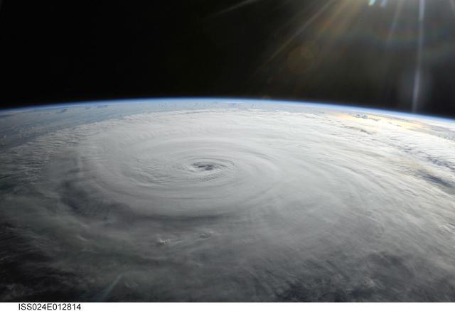 Earth Observations - Hurricane Danielle