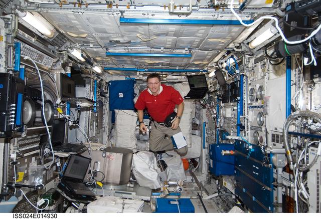 NASA image: MARES Payload Installation