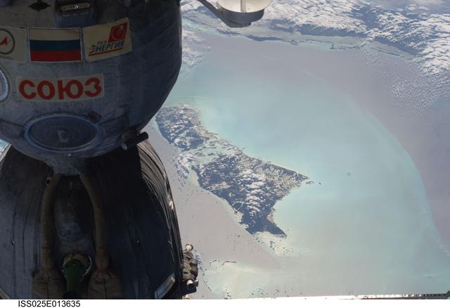 NASA image: Soyuz spacecraft taken by the Expedition 25 crew