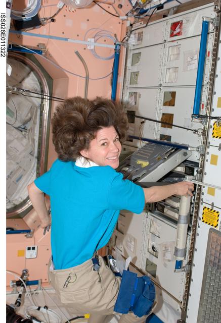 NASA image: Coleman in the Node 1