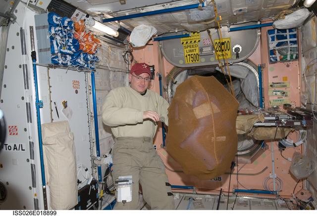NASA image: Kelly in the Node 1