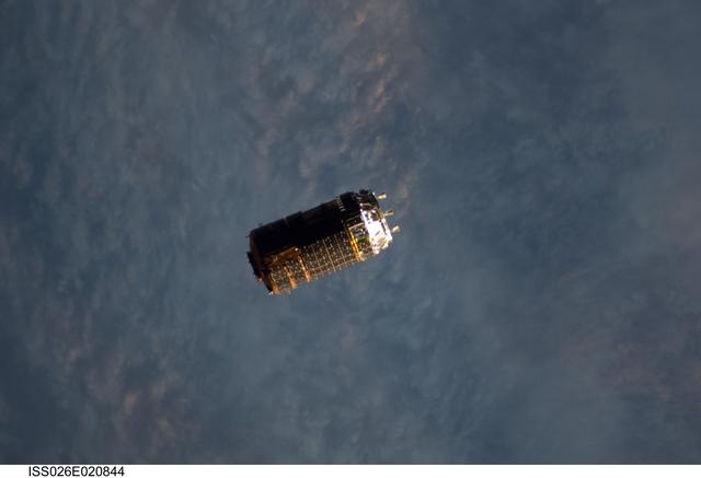 NASA image: Unpiloted Japanese Kounotori HTV-2 Transfer Vehicle