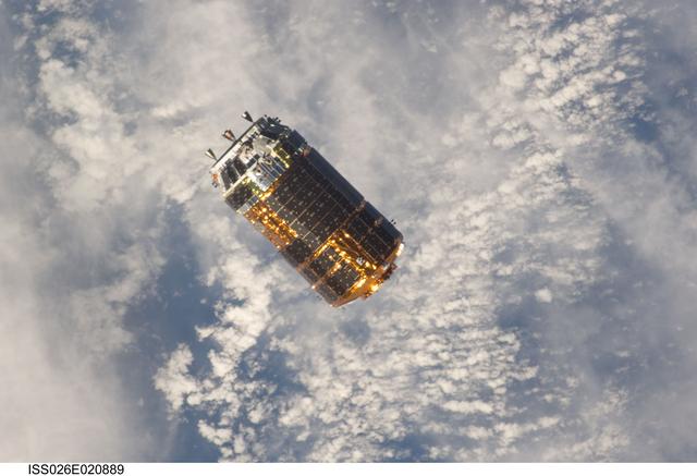NASA image: Unpiloted Japanese Kounotori HTV-2 Transfer Vehicle