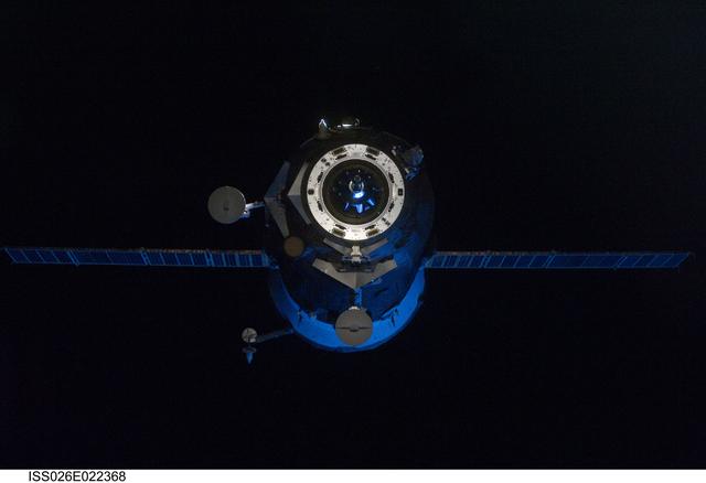 NASA image: Progress 41 Resupply Vehicle approaches the ISS
