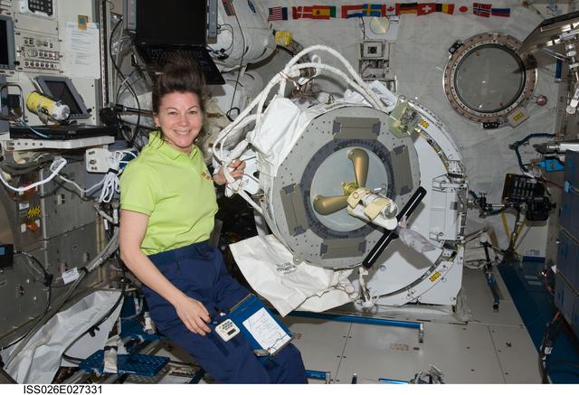 NASA image: Coleman with PDGF in the JPM