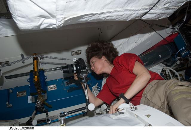 NASA image: Coleman takes photo of BCAT-5 Payload Setup