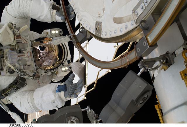 NASA image: Drew during EVA-1