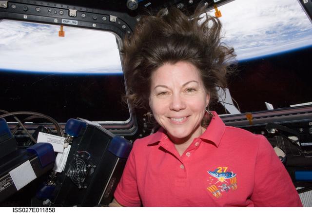 NASA image: Coleman in the Cupola