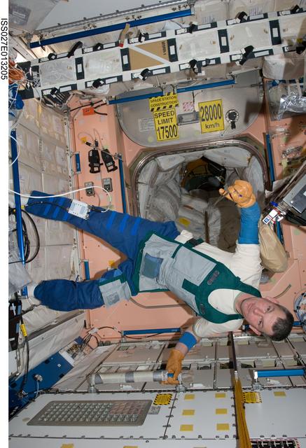 NASA image: Samokutyaev in Node 1