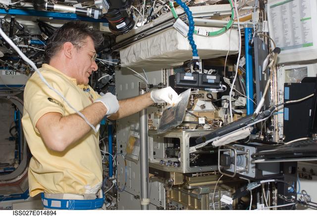 NASA image: Nespoli services the FCF in the US Lab