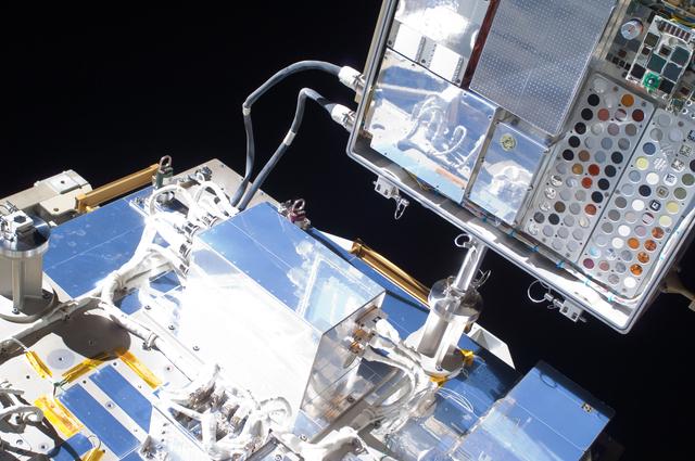NASA image: View of MISSE 8 during EVA 1