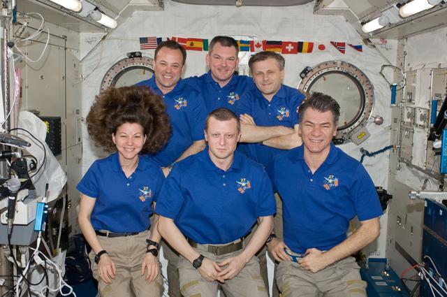 NASA image: Expedition 27 Crewmembers Inflight Portrait