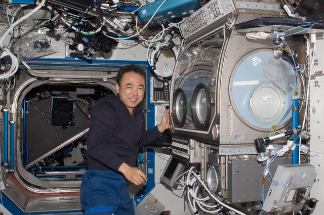 NASA image: FE Furukawa in the US Lab