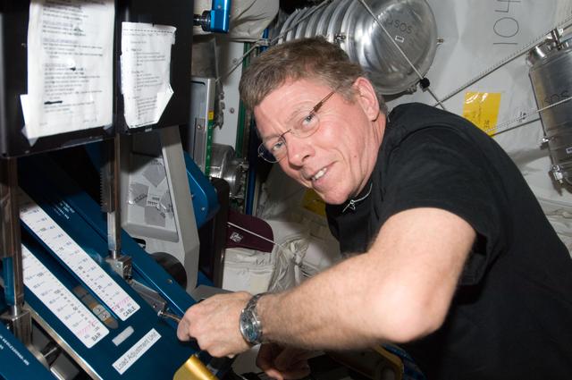 NASA image: FE Fossum performs aRED In-Flight Maintenance