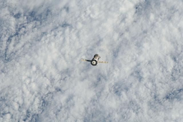 NASA image: Soyuz TMA-21 spacecraft departs ISS