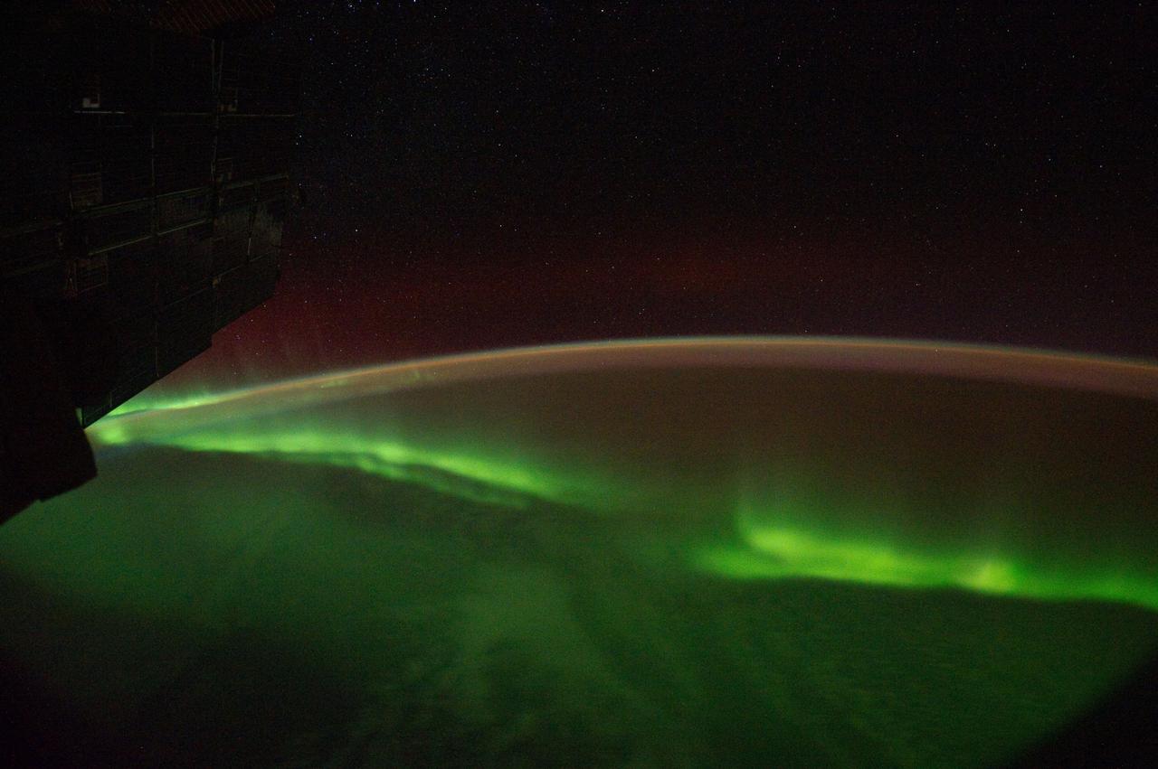 ISS029-E-006406 (18 Sept. 2011) --- This is one of a series of night time images photographed by one of the Expedition 29 crew members from the International Space Station. It features Aurora Australis and parts of the southeastern Indian Ocean. Nadir coordinates are 49.30 degrees south latitude and 121.56 degrees east longitude.