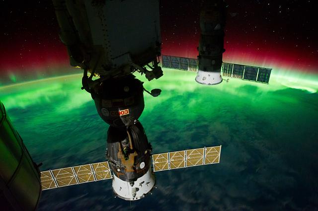 NASA image: Aurora Australis  view taken by the Expedition 29 crew