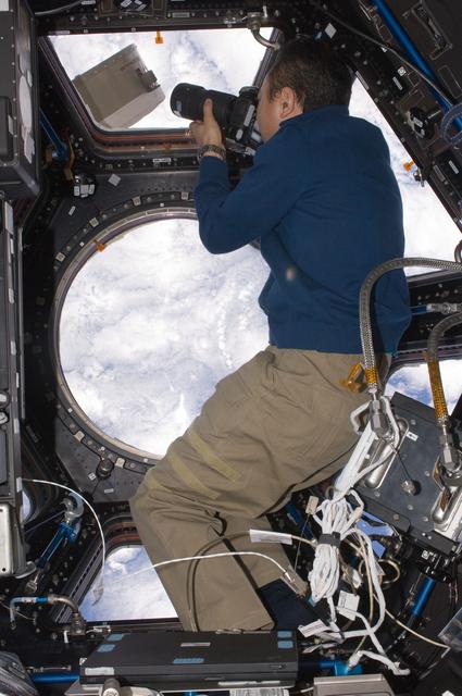 NASA image: Furukawa in Cupola