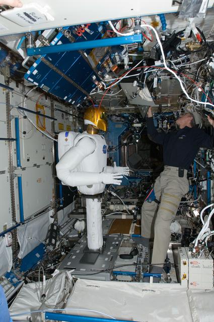 NASA image: Robonaut 2 in the U.S. Laboratory