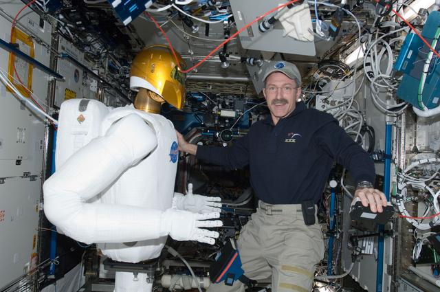NASA image: Robonaut 2 in the U.S. Laboratory