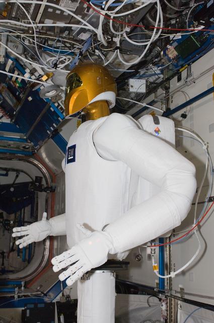 NASA image: Robonaut 2 in the U.S. Laboratory