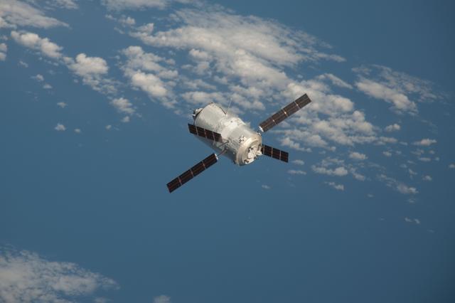NASA image: ESA Edoardo Amaldi ATV-3 approaches the ISS