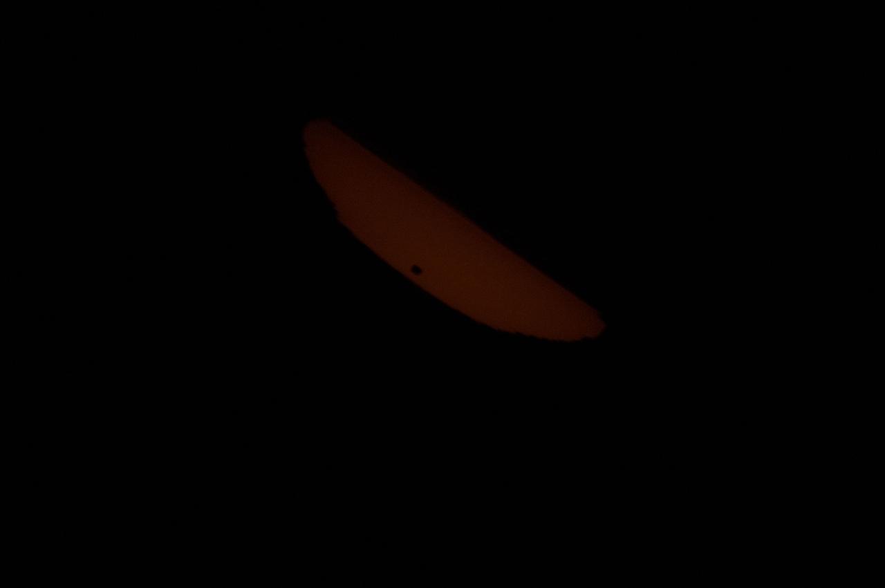 Transit of Venus as seen at 762nm in the CO Module.