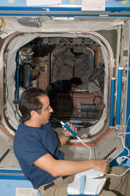 NASA image: View of Expedition 32 Crew Members in the US Lab