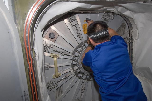 NASA image: View of Expedition 32 Crew Members during HTV3 Ingress