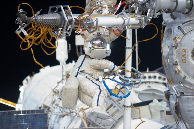 NASA image: Russian EVA-31 spacewalk