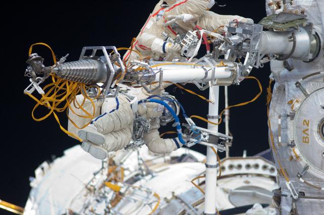 NASA image: Russian EVA-31 spacewalk
