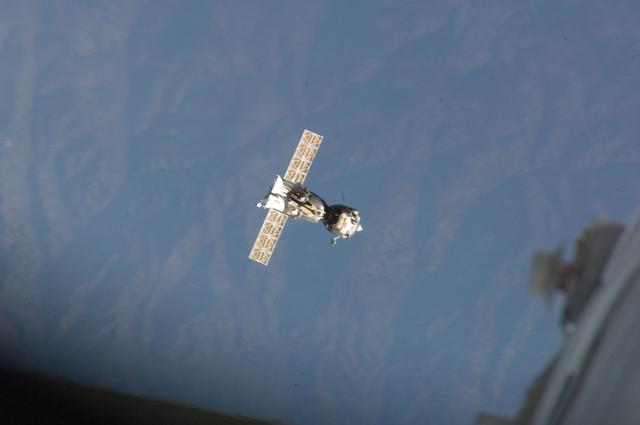 NASA image: Soyuz TMA-04M undocking