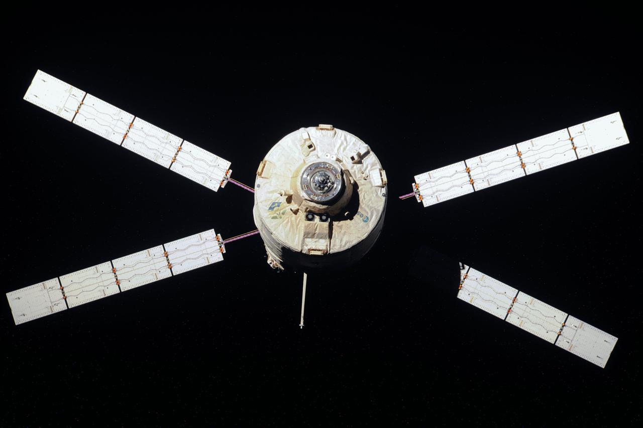 ISS033-E-007915 (28 Sept. 2012) --- European Space Agency's "Edoardo Amaldi" Automated Transfer Vehicle-3 (ATV-3) begins its relative separation from the International Space Station during the Expedition 33 mission. The ATV-3 undocked from the aft port of the Zvezda Service Module at 5:44 p.m. (EDT) on Sept. 28, 2012. The ATV-3 is scheduled to deorbit on Oct. 2 for a fiery re-entry over the Pacific Ocean that will destroy the trash-filled spacecraft. Inside the ATV-3 is the Re-Entry Breakup Recorder that will record various data such as temperature, pressure and speed as the resupply craft burns up during its return to Earth. Experts will use that data to design safer and more predictable destructive re-entry techniques.
