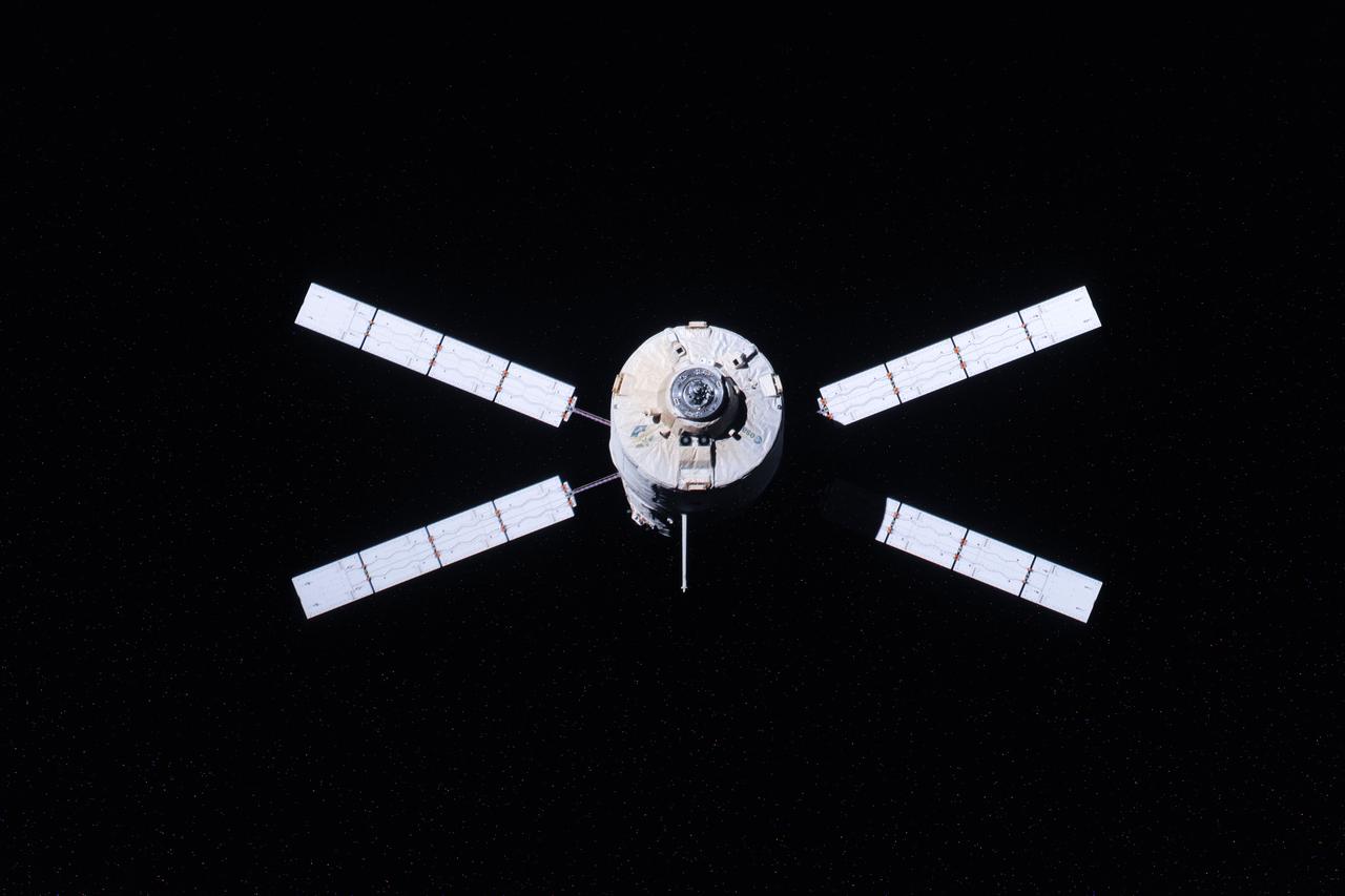 ISS033-E-007940 (28 Sept. 2012) --- European Space Agency's "Edoardo Amaldi" Automated Transfer Vehicle-3 (ATV-3) begins its relative separation from the International Space Station during the Expedition 33 mission. The ATV-3 undocked from the aft port of the Zvezda Service Module at 5:44 p.m. (EDT) on Sept. 28, 2012. The ATV-3 is scheduled to deorbit on Oct. 2 for a fiery re-entry over the Pacific Ocean that will destroy the trash-filled spacecraft. Inside the ATV-3 is the Re-Entry Breakup Recorder that will record various data such as temperature, pressure and speed as the resupply craft burns up during its return to Earth. Experts will use that data to design safer and more predictable destructive re-entry techniques.