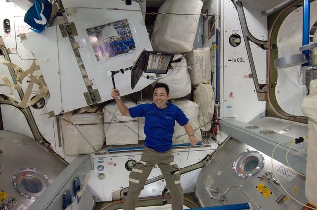 NASA image: Hoshide in Node 2