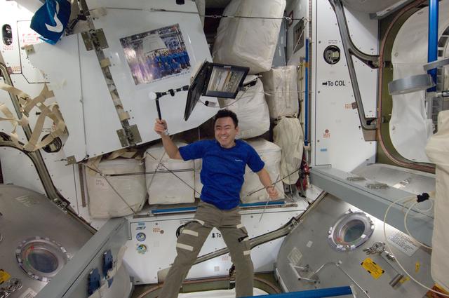 NASA image: Hoshide in Node 2