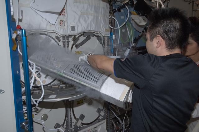 NASA image: MELFI ops