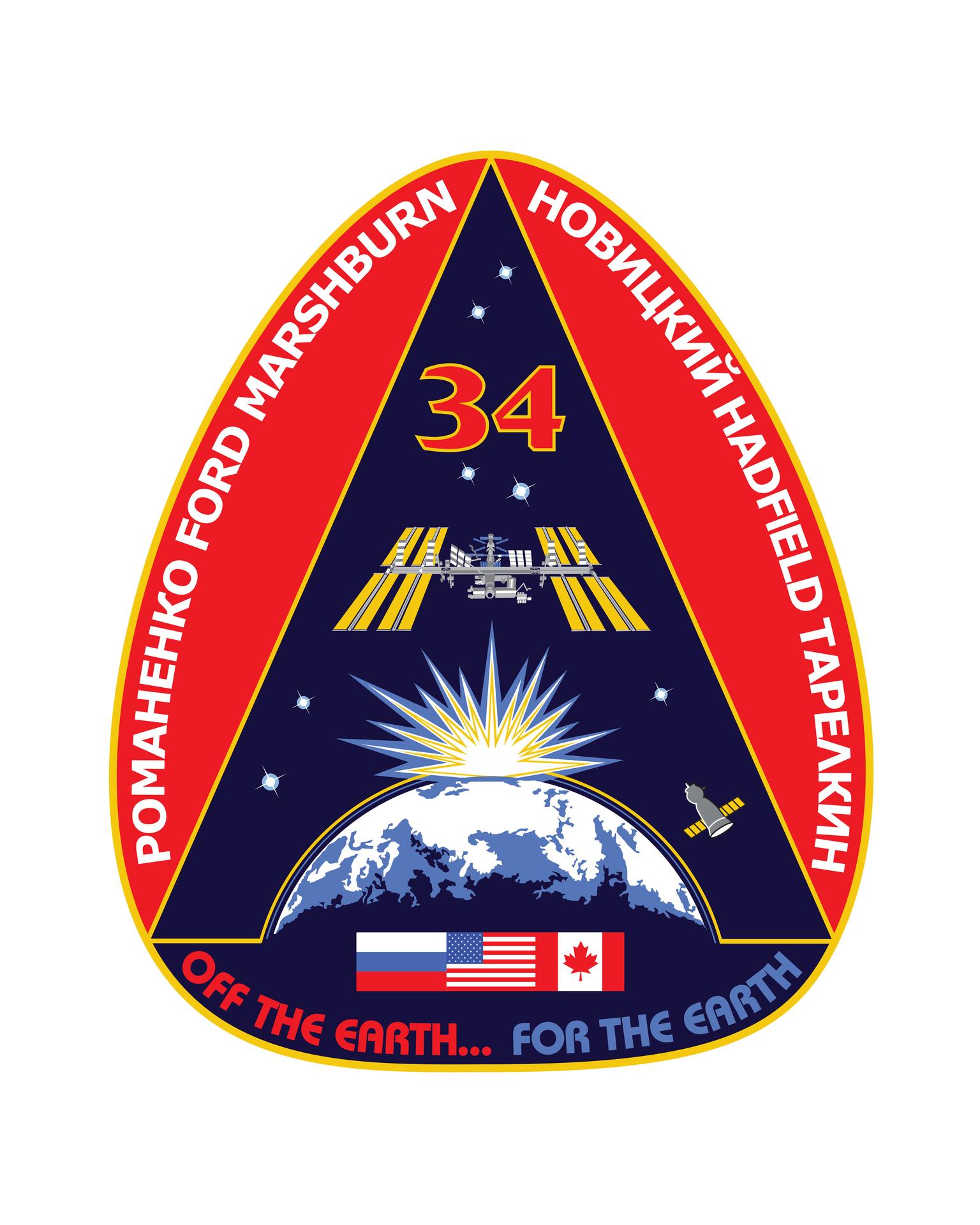 Expedition 34 Crew Insignia