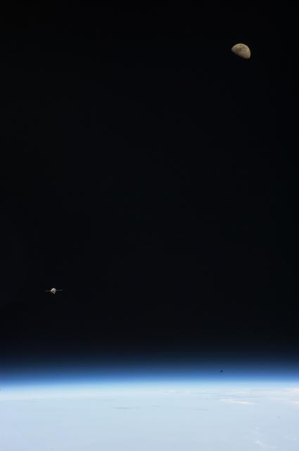 NASA image: Arrival of Soyuz Spacecraft (TMA-07M)