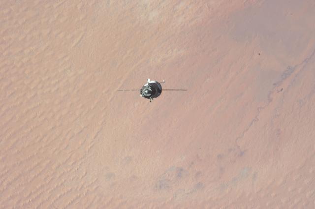 NASA image: Arrival of Soyuz Spacecraft (TMA-07M)