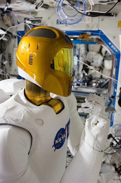 NASA image: Robonaut 2 in the U.S. Laboratory