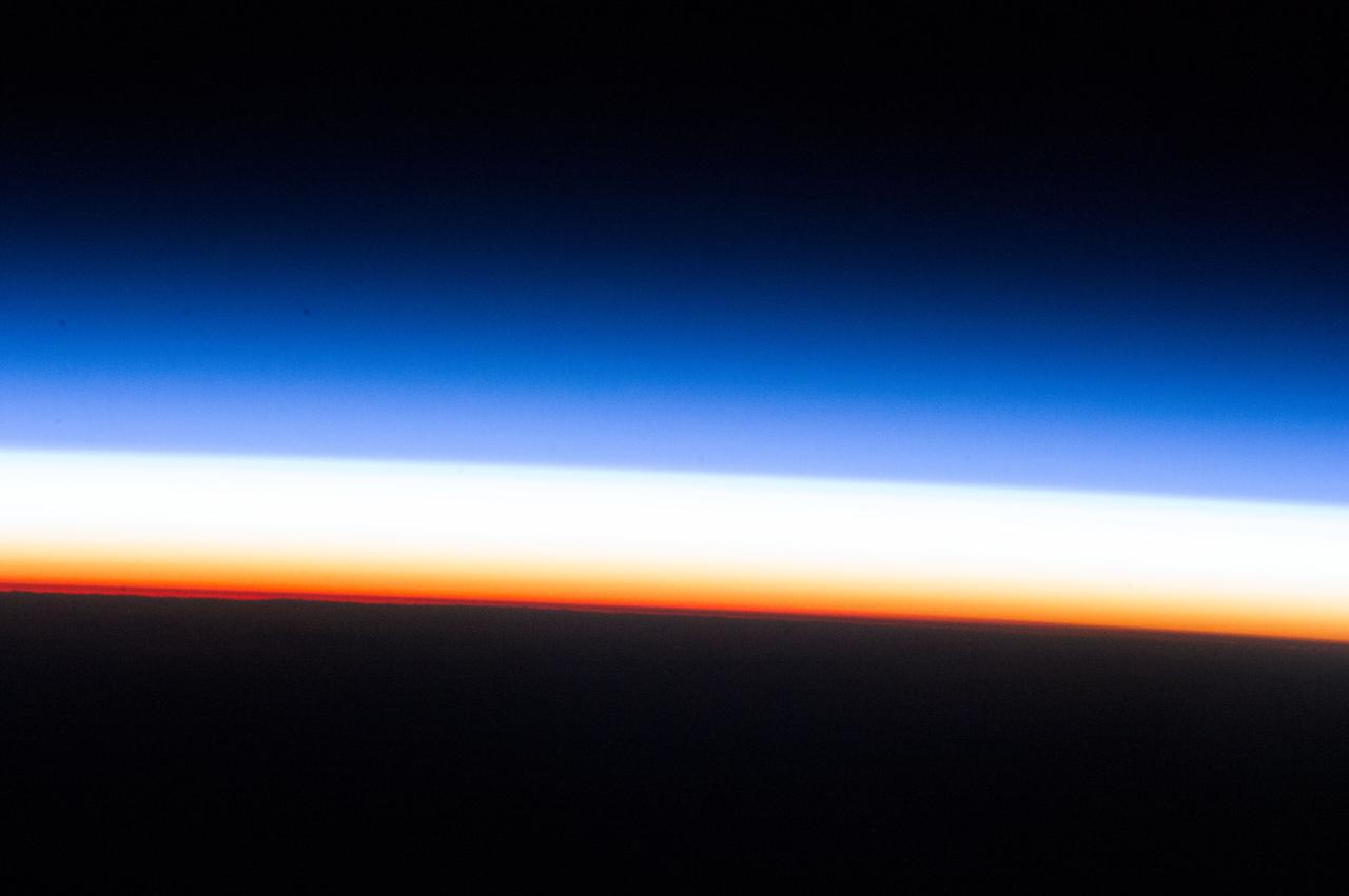 Earth Observations taken by Expedition 34 crewmember.  Earth limb is visible.