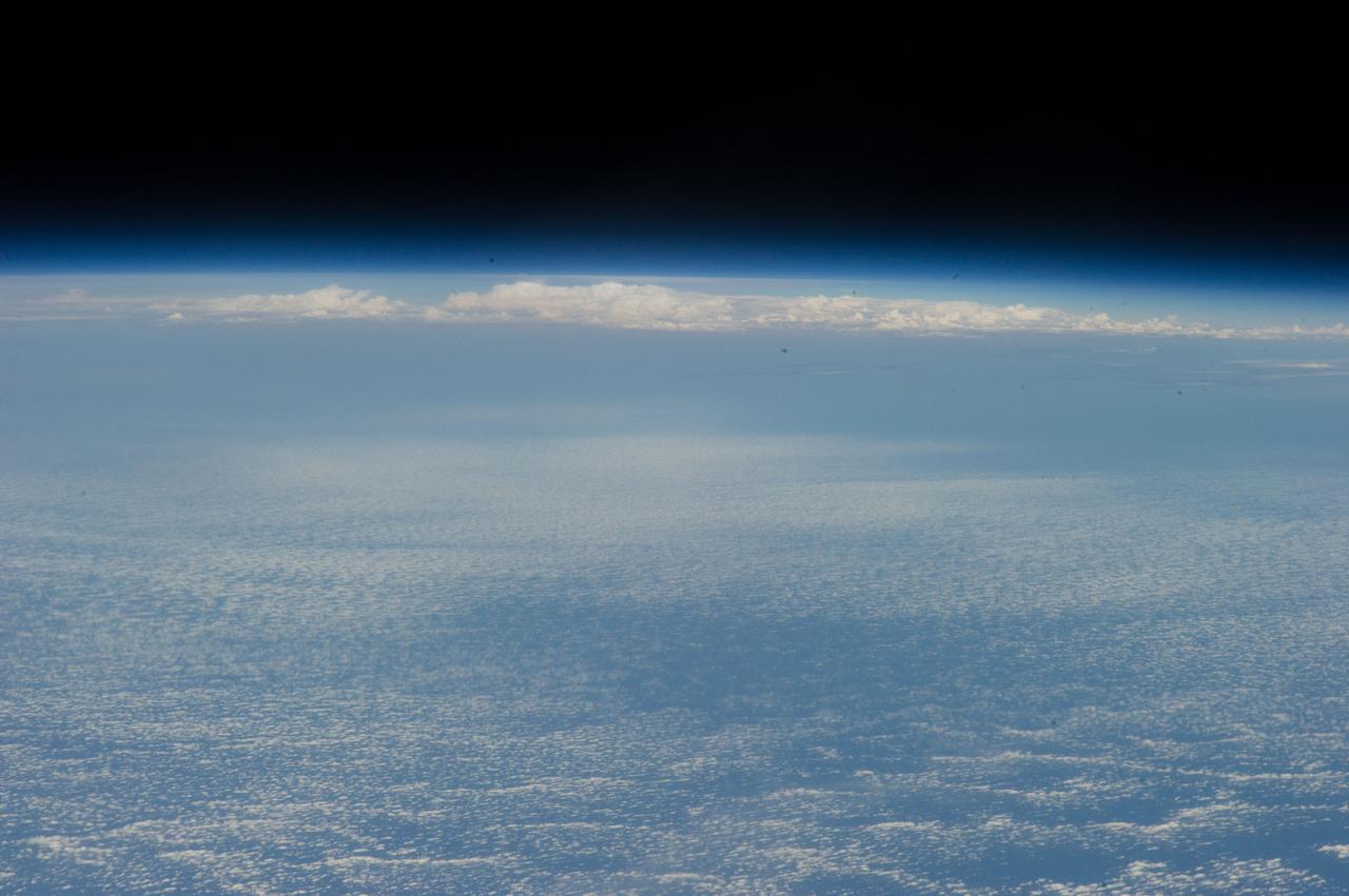 Earth Observations taken by Expedition 34 crewmember.  Earth limb is visible.