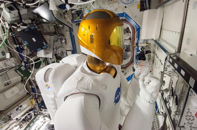 NASA image: Robonaut 2 in the U.S. Laboratory