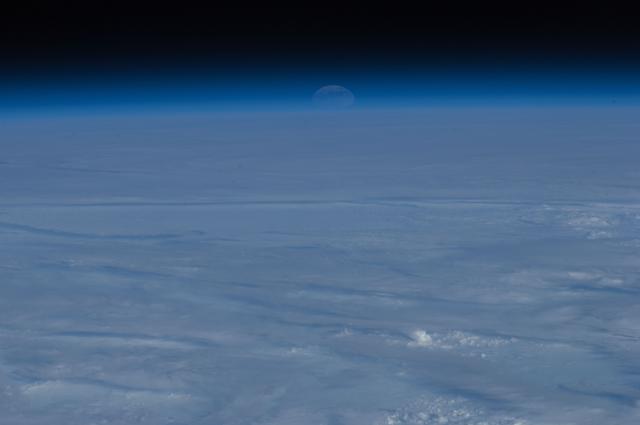 Lunar Observations taken by Expedition 34 crewmember