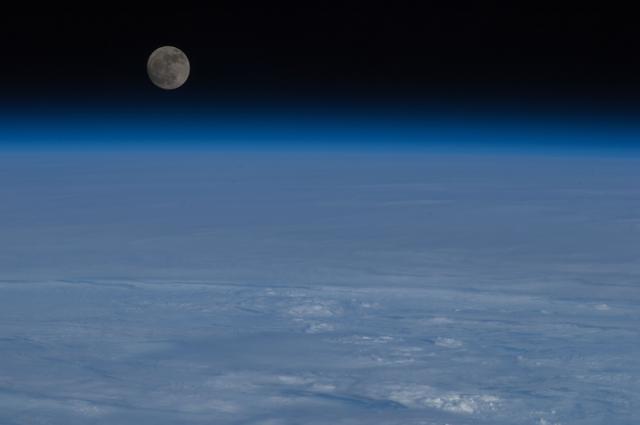 NASA image: Lunar Observations taken by Expedition 34 crewmember